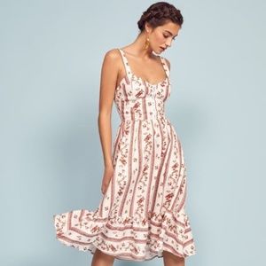 Reformation Dolci Linen Dress